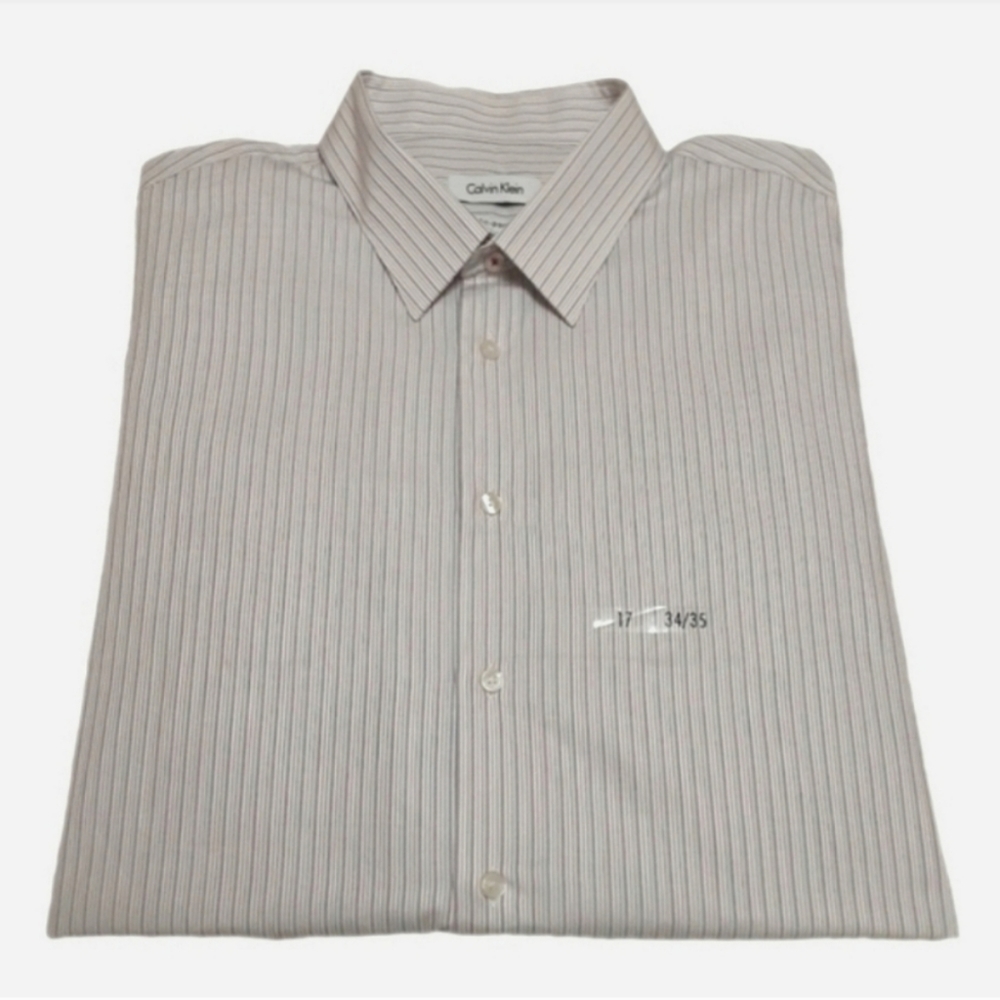 Calvin Klein Button Up Dress Shirt Mens